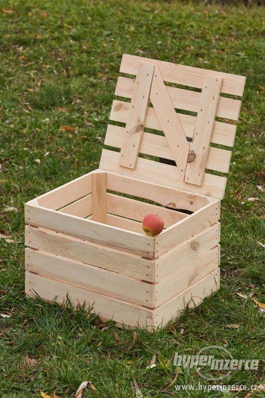 Dřevěné bedýnky bedny přepravky boxy krabice - foto 1
