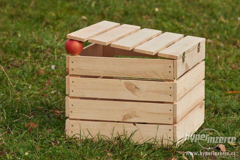 Dřevěné bedýnky bedny přepravky boxy krabice - foto 2