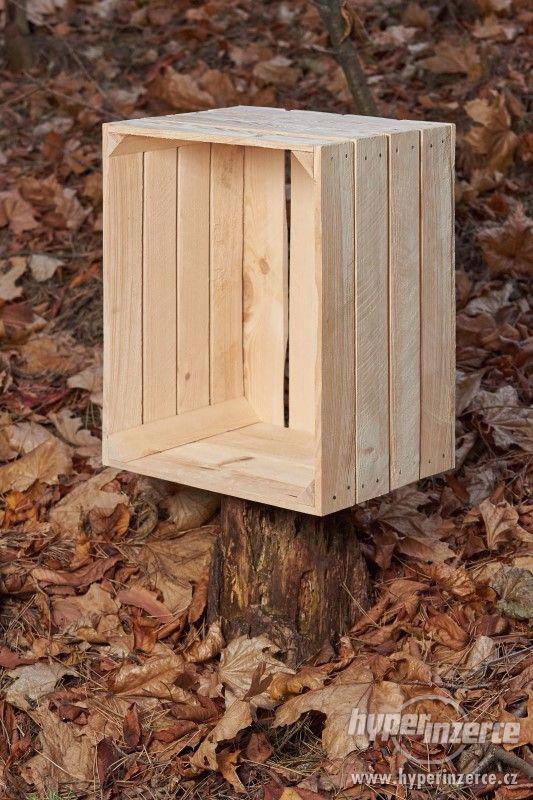 Dřevěné bedýnky bedny přepravky boxy krabice - foto 3