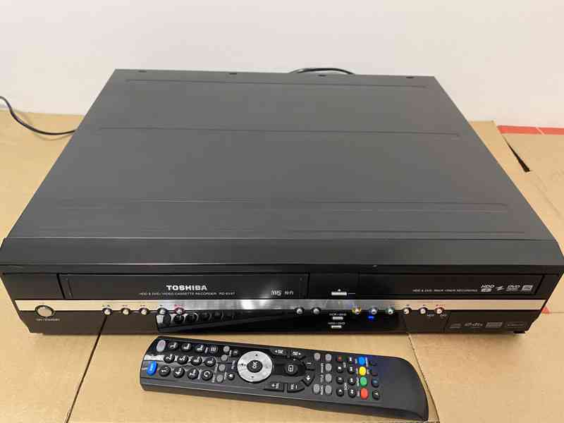 Toshiba RD-XV47 combo rekordér - DIGITALIZUJE Z VHS NA DVD