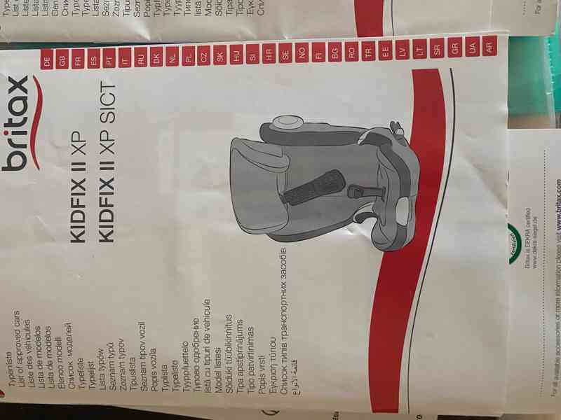 Autosedačka Römer Kidfix II XP Sict - foto 3