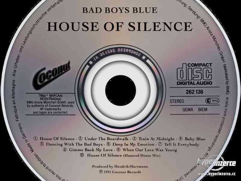 CD Bad Boys Blue - House Of Silence (1991) TOP stav!! - foto 2