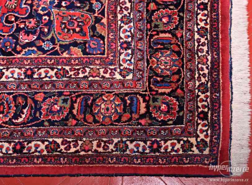 Perský koberec Meshed. Certifikát. 355 x 250 cm. Signovaný - foto 3