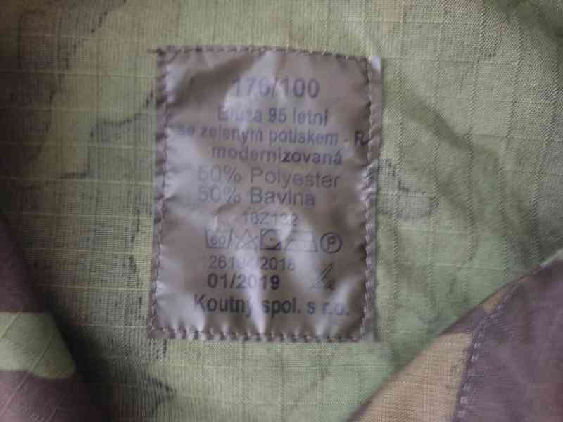Kalhoty/Blůza AČR vz.95 RipStop - foto 3