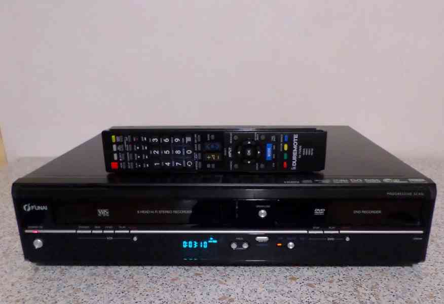 VHS-DVD rekordér FUNAI WD6D-D4413DB - foto 2