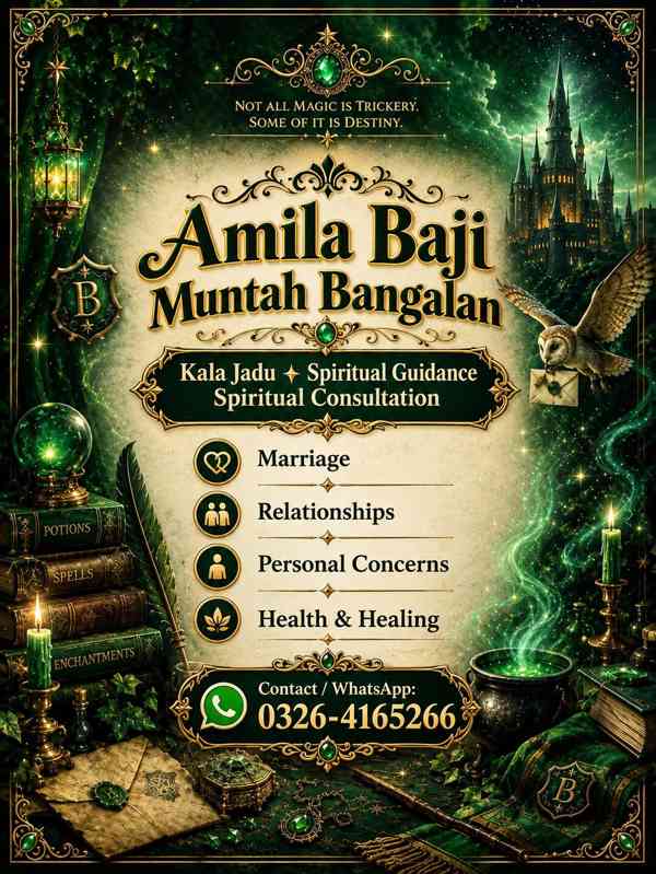 Amil Baba Sifli Jadu Consultation – Greece