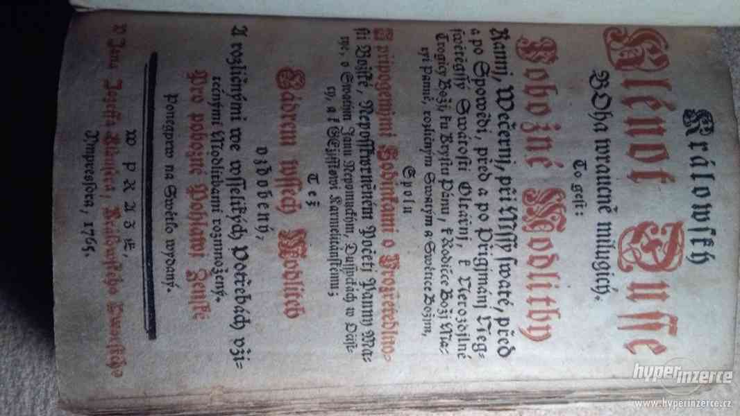 Bible z roku 1765 - foto 2