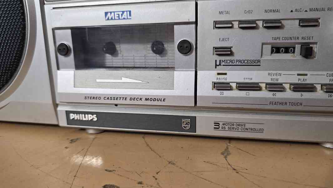 PHILIPS D8614 radiomagnetofon (předchůdce Tesla Condor) - foto 4