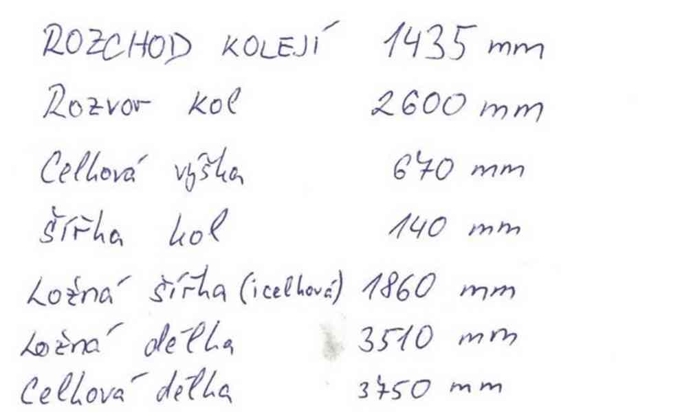 Elektrický kolejový vozík 12500 kg (15876.) - foto 2