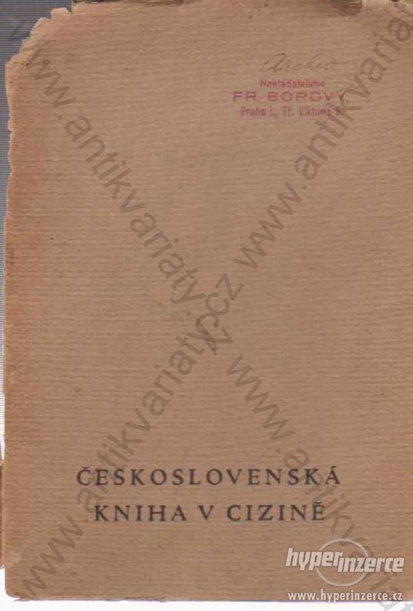 Československá kniha v cizině - foto 1