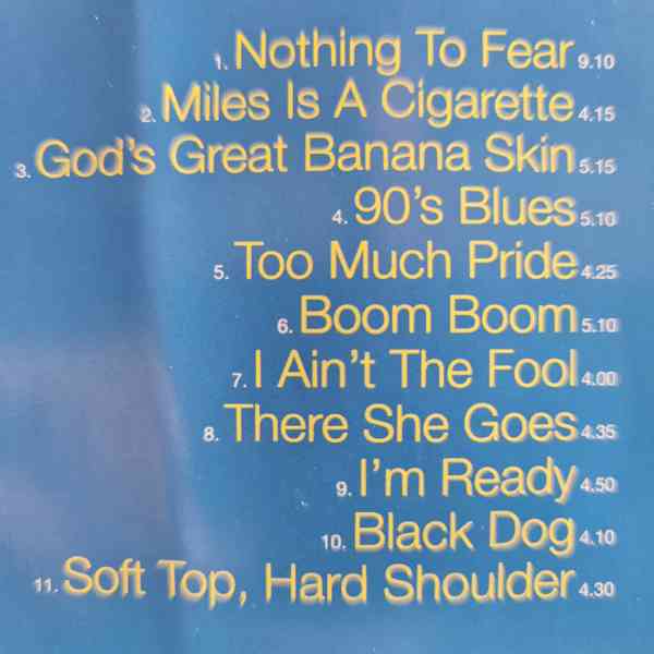 CD - CHRIS REA / God's Great Banana Skin - foto 2