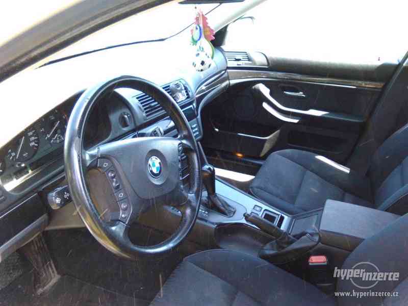 BMW 530D E39, kombi, šedá metalíza, rok výroby 2002, automat - foto 8
