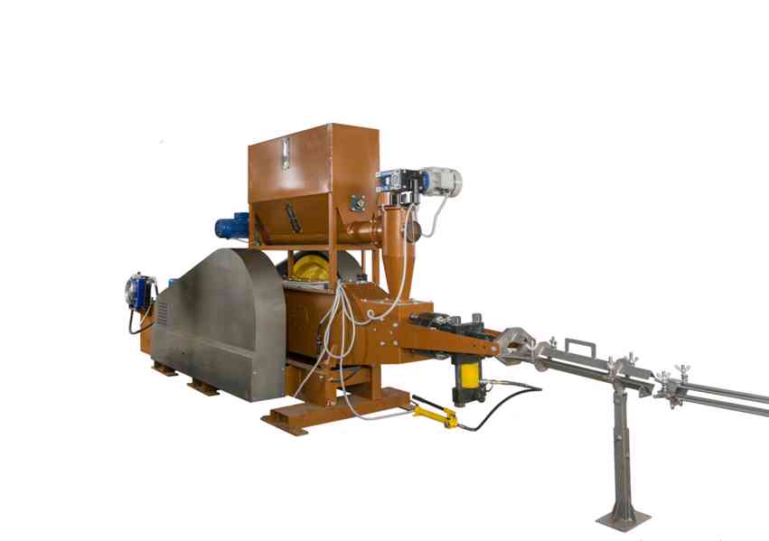 Rázově-mechanický lis pro briketování PBU-080-900 - foto 2