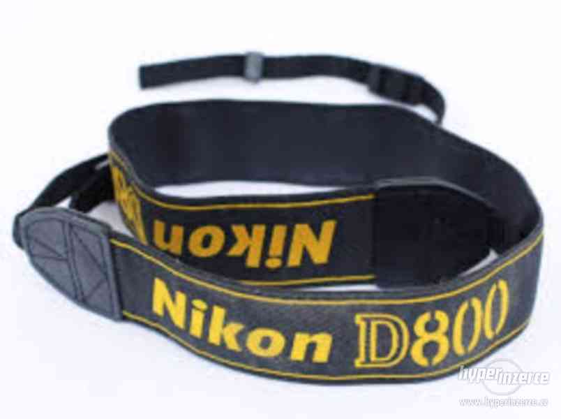 Nikon D-800 orig.popruh-Nový - foto 1