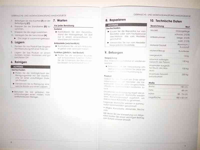 Masážní lehátko - foto 20