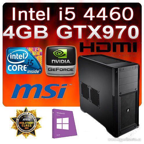 POZOR, Herní PC, GTX 970, Wi-Fi, SSD, 1 TB, Win 8.1, Záruka - foto 1