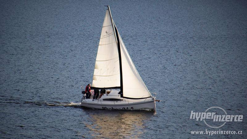 Krásné kajutové plachetnice k pronájmu - Slapská přehrada - foto 2