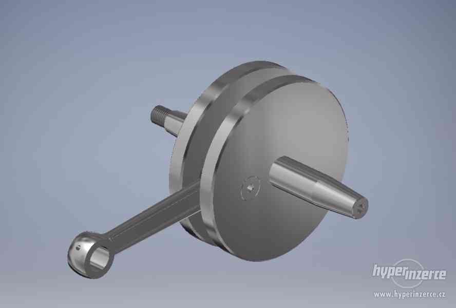 Práce v CAD, Inventor - tvorba výkresů, modelů, dokumentace - foto 3