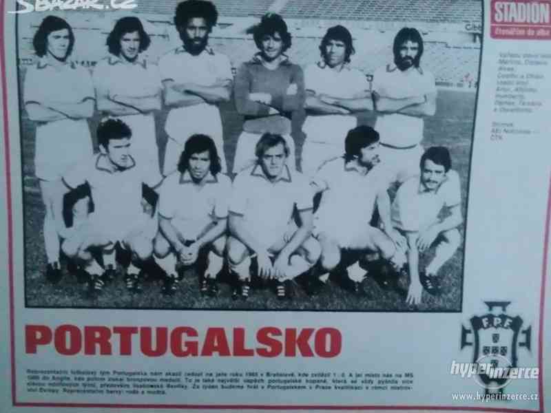 Portugalsko - fotbal 1975 - foto 1