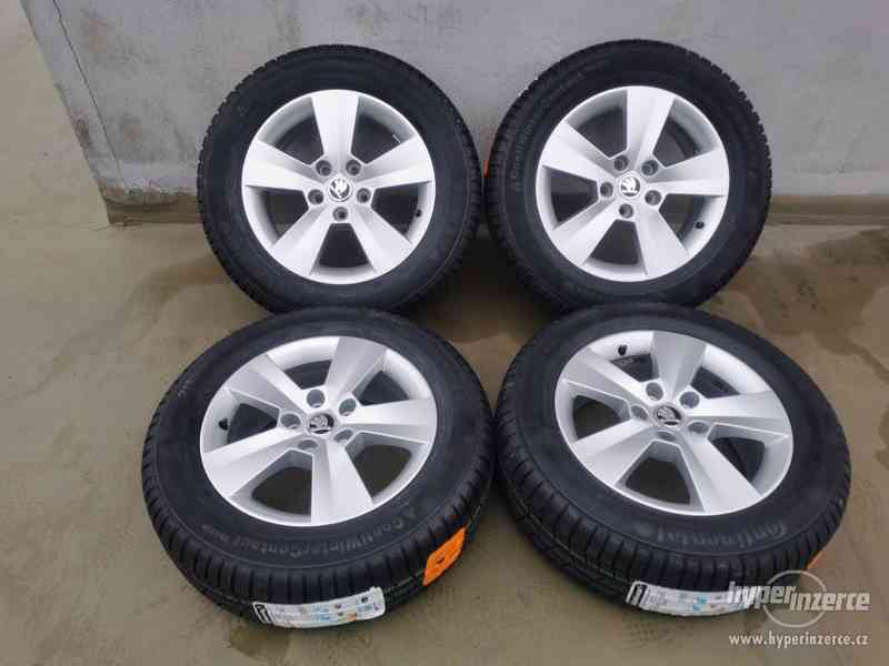 Alu kola škoda superb III 6,5x16 5x112x57 ET41 215/60R16