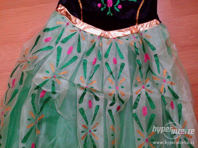 Šaty ANNA  Ledové Království (Frozen) - skladem - foto 4
