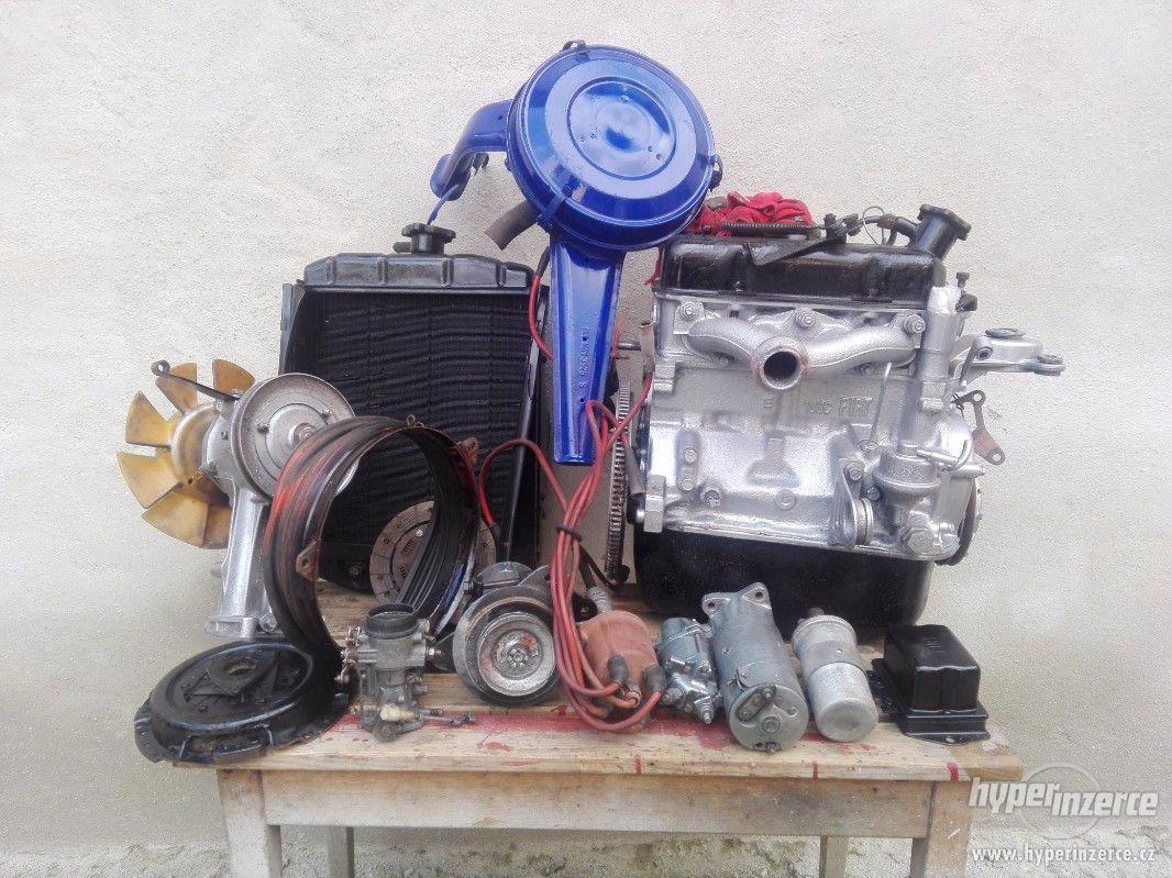 Motor Fiat 850 + příslušenství - foto 1