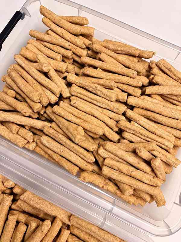 Ochutnávkový box pro psy Bibisky – 3 druhy pamlsků, 250 g - foto 2