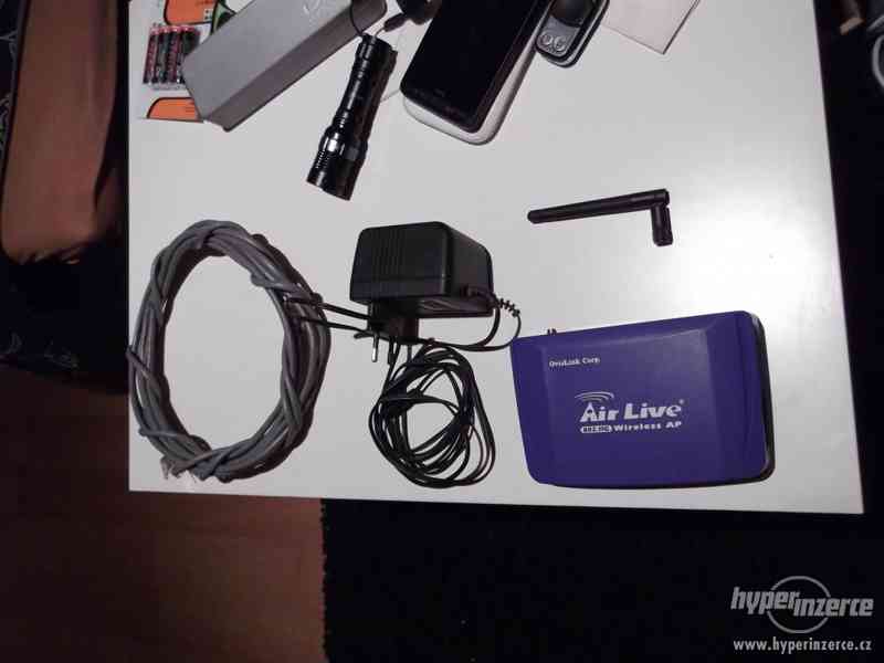 Ovislink AirLive WL-5450AP včetně zdroje a 4m kabelu - foto 1
