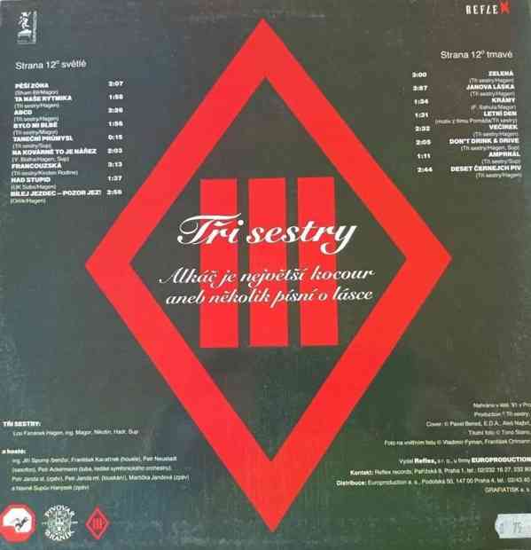 Tři Sestry – Alkáč je největší kocour  (LP) - foto 2
