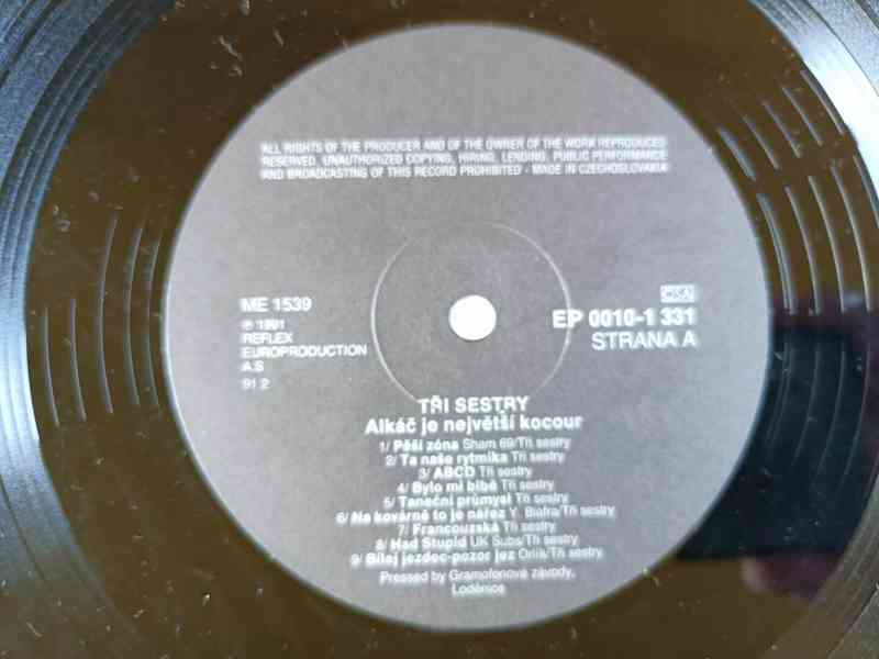 Tři Sestry – Alkáč je největší kocour  (LP) - foto 5
