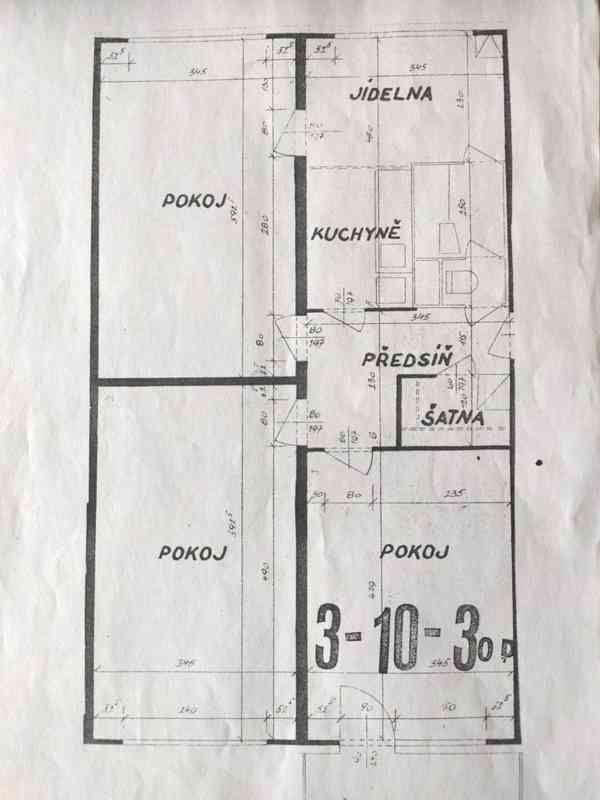 Prodej bytu 3+1 s balkonem, 86 m2, Družstevní ul., Soběslav - foto 9