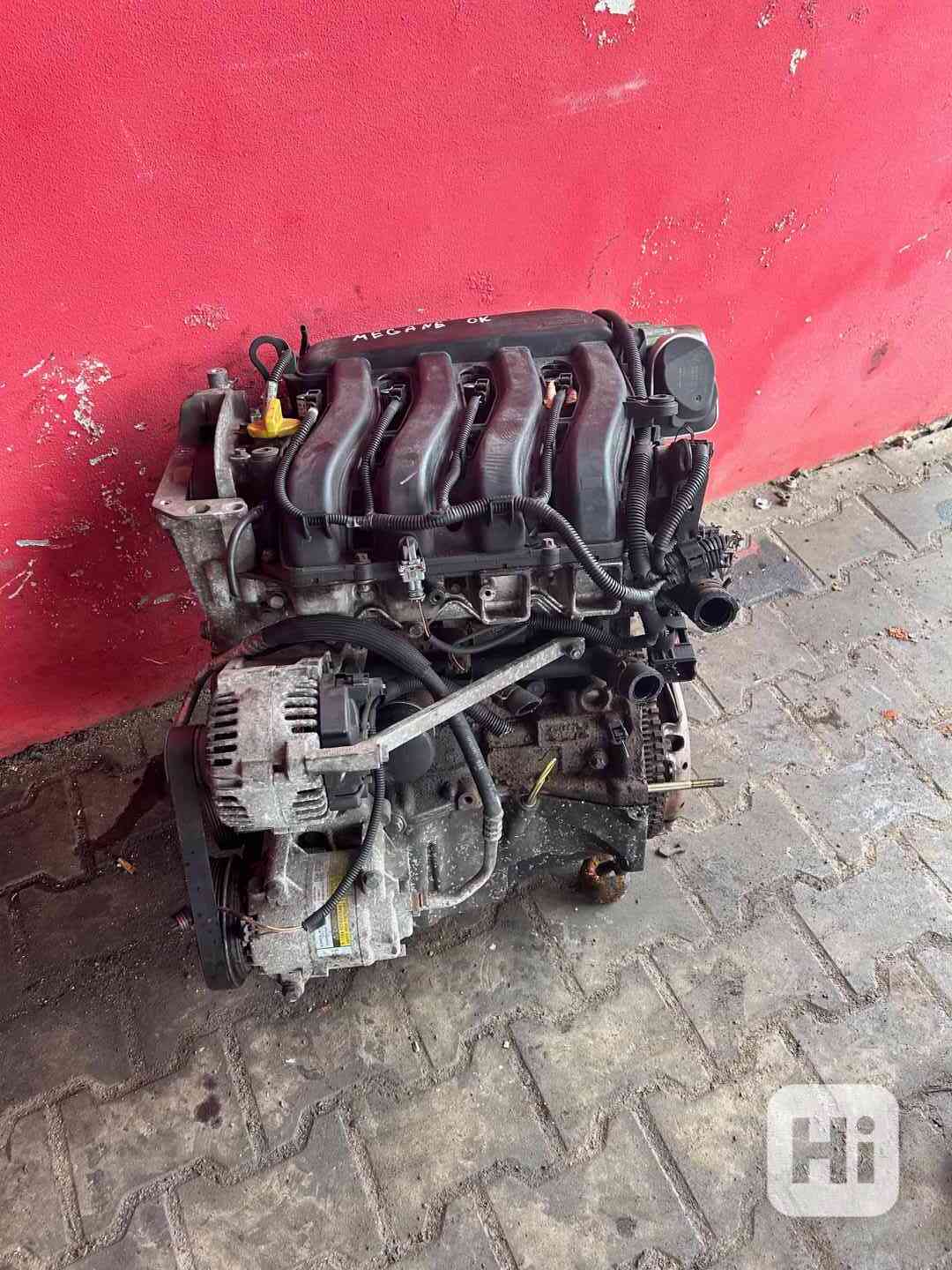 Motor 1,6 16V 83KW K4M T 7 Scenic II kompletní - foto 1