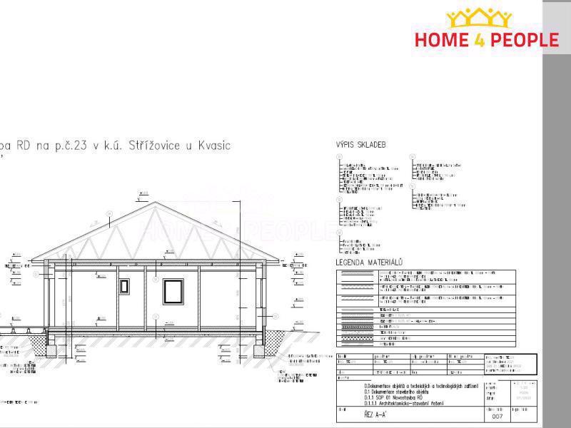 Projekt domu Candy 4+kk, 100 m2  s pozemkem Střížovice ok. KM - foto 12