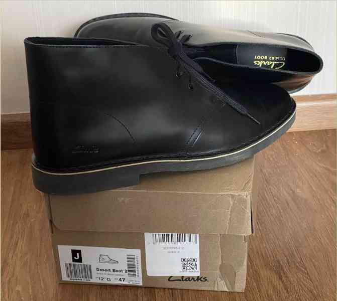 Nové panské boty Clarks Originals velikost 47 - foto 1