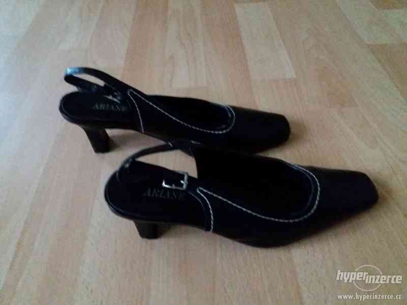 Společenské černé boty - foto 1