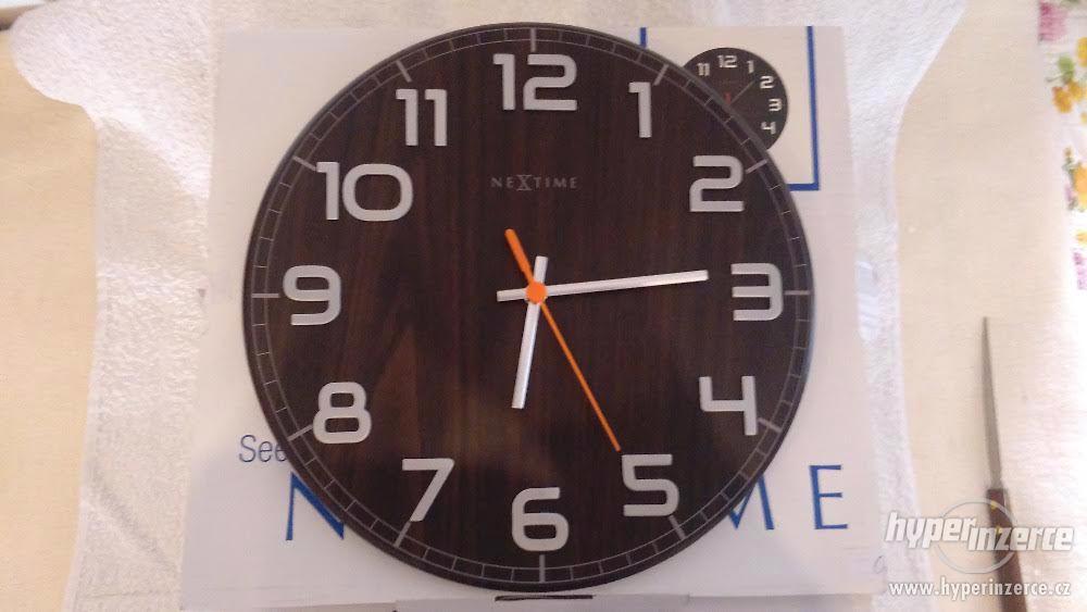 Prodám dřevěné designové nástěnné hodiny - foto 1