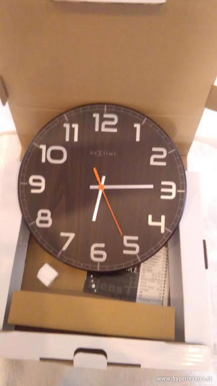 Prodám dřevěné designové nástěnné hodiny - foto 2