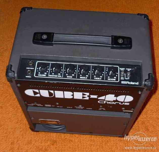 Combo Roland Cube Chorus 40, Made in Japan, r. v. 1983 - foto 3