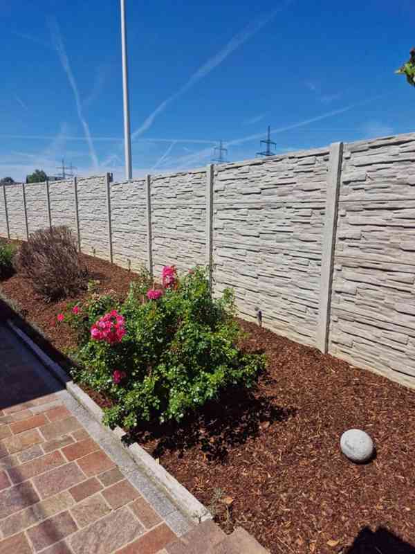 Betonový plot - foto 5