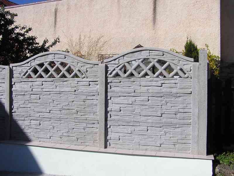 Betonový plot - foto 6