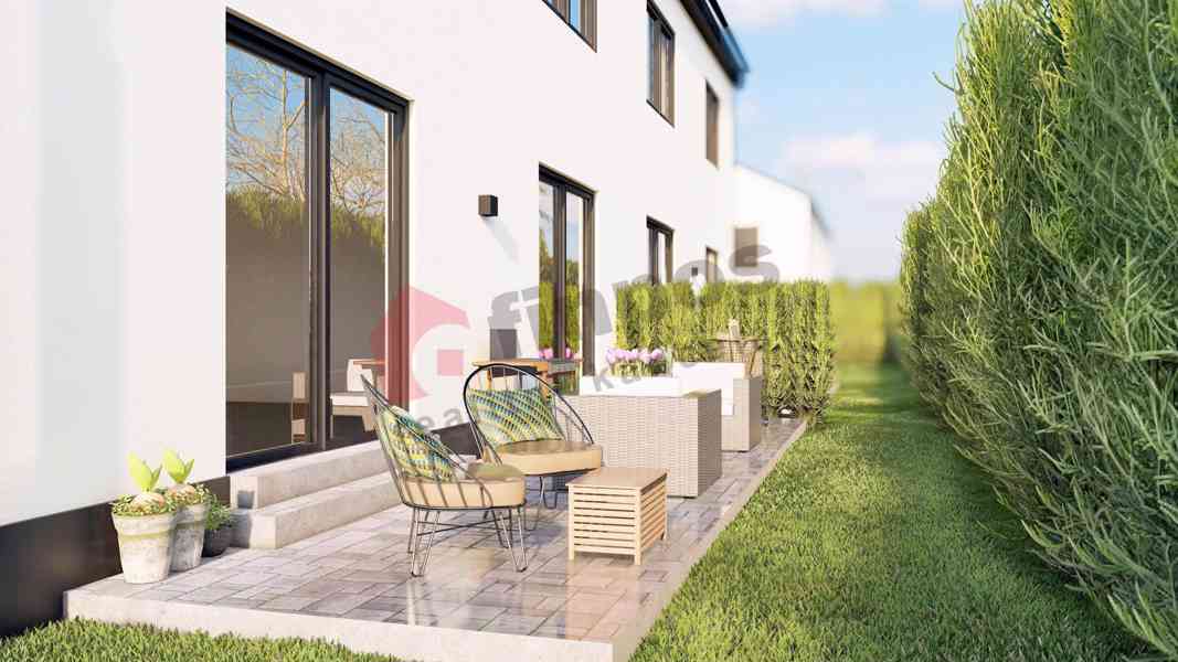 Novostavba bytu 4+kk, 126m2, terasa, 2.par, zahrada 250m2, ul. Hlavní ...