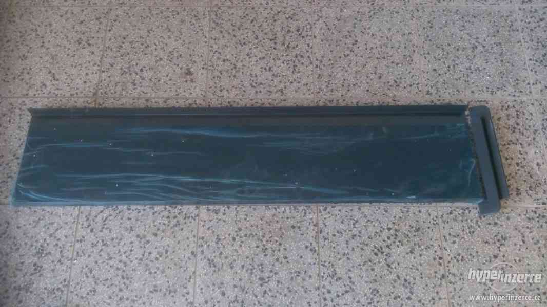 Venkovní parapet 119x25cm hliníkový - antracit - foto 1