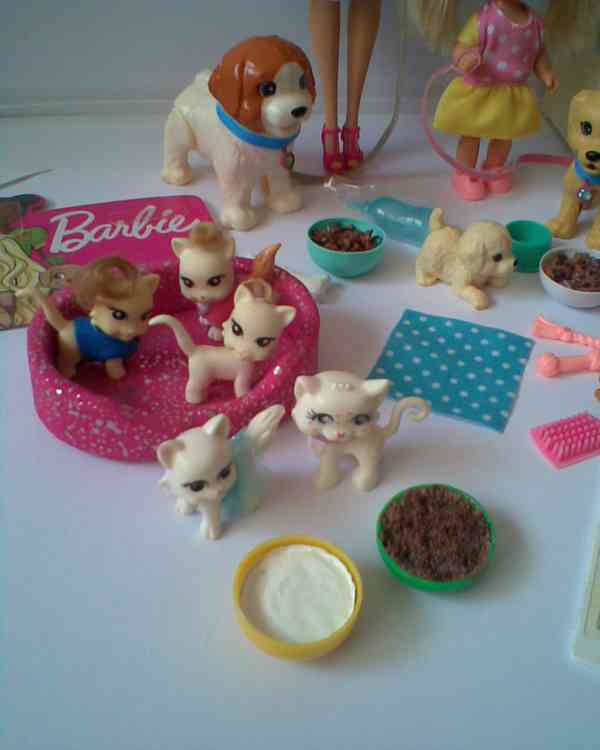 Nová Barbie s kočičkami a pejsky - foto 4