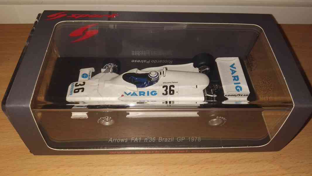 F1 Arrows FA1 #36 Riccardo Patrese 1978 Spark S3900 1:43 - foto 2