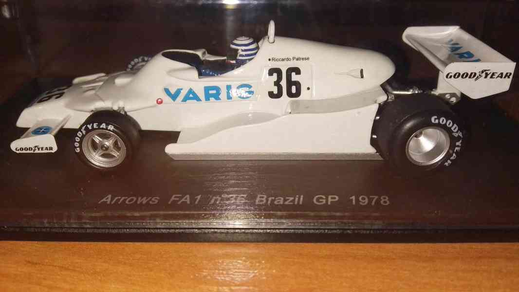 F1 Arrows FA1 #36 Riccardo Patrese 1978 Spark S3900 1:43 - foto 5