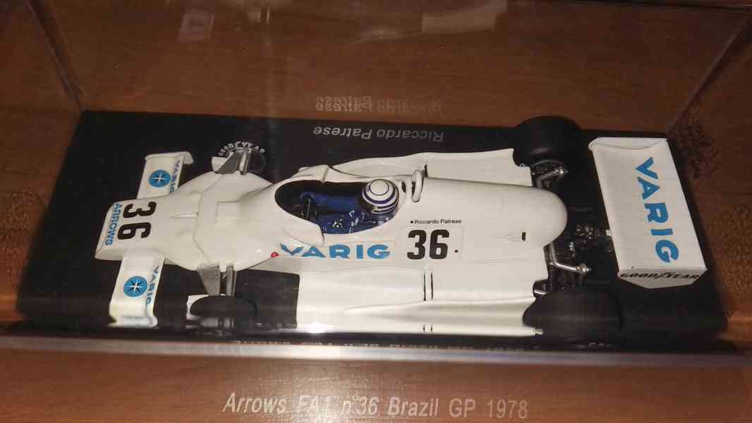 F1 Arrows FA1 #36 Riccardo Patrese 1978 Spark S3900 1:43 - foto 4