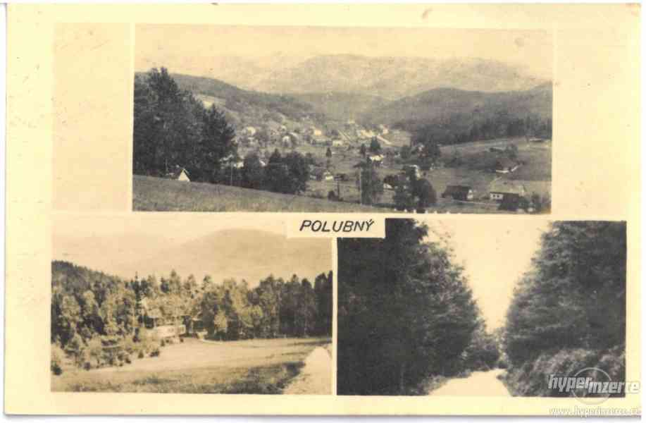 Stará pohlednice - Polubný - foto 1