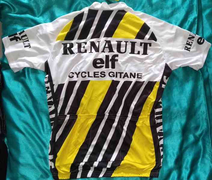 Cyklistický dres Renault elf - vel. XXL - foto 2
