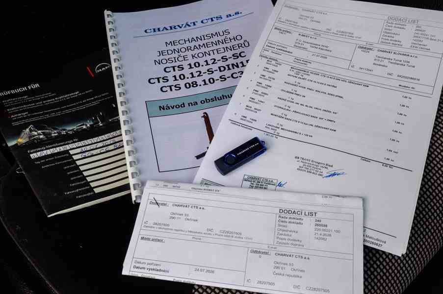 MAN TGM 18.250 - NOVÝ HÁKOVÝ NOSIČ KONTEJNERŮ CHARVÁT EU6 - foto 56