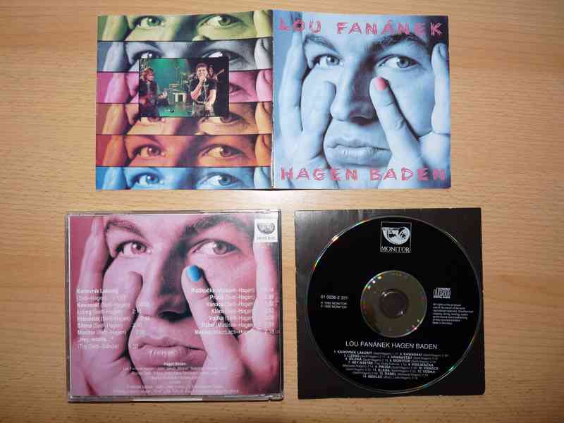 prodám CD LOU FANÁNEK-Hagen Baden 1992 Monitor 1.vydání RARE